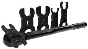 Wheeler 1196191 XL F.A.T. Wrench Set Black Steel 10-150 ft-lbs. Torque