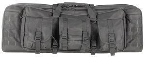 NcSTAR CVDC2946U42 Double Carbine Case 42In Urban Gray PVC Nylon