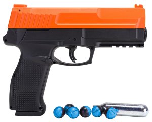 Umarex 2292330 P2P Secure Impact Defense Kit CO2 68Cal 6rd 4.80"