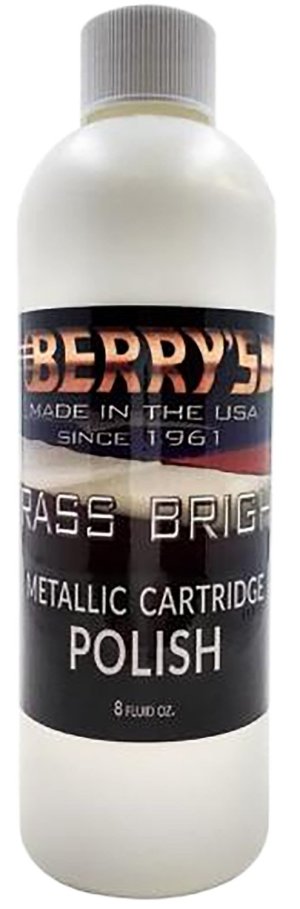 Berry's 56236 Brass Bright Polish 8 oz Bottle No Ammonia