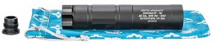Griffin Armament CHECKMATE-HD Suppressor: 5.8oz, 5.7x28 Pistol Rated, ECO-FLOW Baffle, CARBON-GARD Tech, 7075-T6 Tube, EZ-LOK Mounting