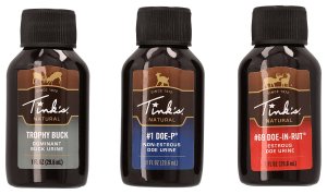 Tink's W6000 Hunt Success Kit: Natural Deer Attractant, Doe-In-Rut, Doe-P, Trophy Buck Scents Trio