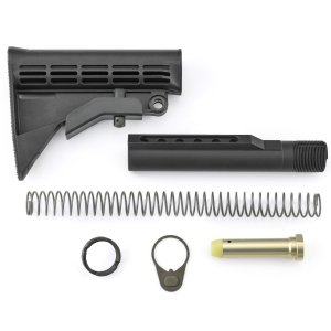 WHITE LABEL ARMORY Ruger Buffer Tube Kit AR-15 M4 Stock Black