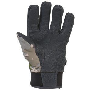 Browning Pahvant Pro Glove - Ovix Camo M, Windproof, Waterproof, PrimaLoft Silver Insulation, Leather Palm