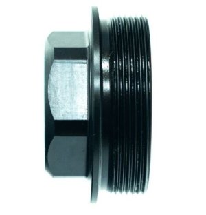 Faxon Firearms PLAN B To-Hub Adapter Black Stainless Steel