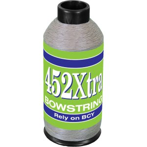 BCY 452Xtra Bowstring Material Silver 1/8 lb 67% Dyneema 33% Vectran