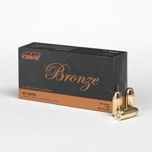 PMC Bronze 45 Auto 230 Grain Full Metal Jacket 50 Rounds