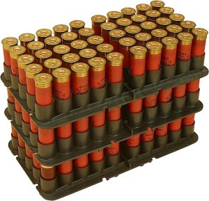 MTM Case-Gard ST2040 Shotshell Tray 20 Gauge 50 Rounds Black Polypropylene