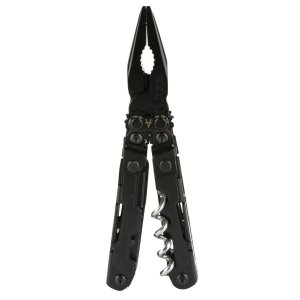 SOG SOGPL1002CP PowerLitre Multi-Tool Black 5" 19 Tools 5Cr15MoV Steel