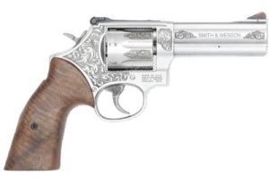 Smith Wesson 686PLUS 357 7Rd 4.13in Engraved Stainless