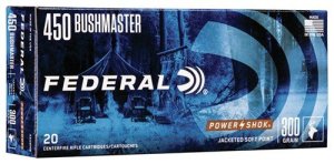 Federal Premium 450 Bushmaster 300 Grain Jacketed Soft Point 20 Rounds