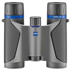 Zeiss 5225029907 Terra ED 8x25mm Binoculars Grey, 357ft/1000yd FOV