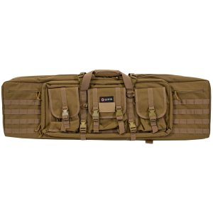 GPS DRC42-FDE Double Rifle Case 42In Padded Flat Dark Earth