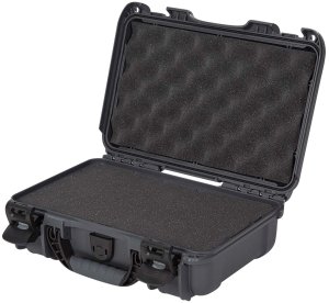 Nanuk 9091007 909 Waterproof & Airline Approved Graphite Resin w/ Cubed...
