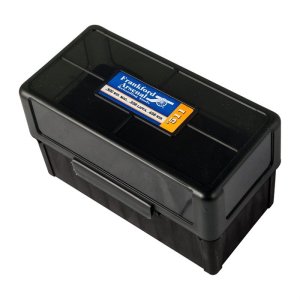 FRANKFORD ARSENAL BELTED MAGNUM #511 HINGE-TOP AMMO BOX 50 CT.