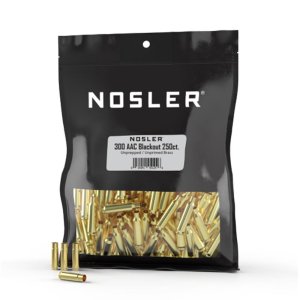 Nosler .300 AAC Blackout Unprimed Brass 250 Count Raw Bulk