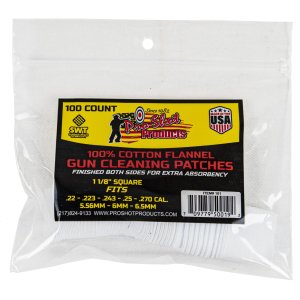 PRO-SHOT PRODUCTS 22-270 Caliber 100 Count Cleaning Patches (101)