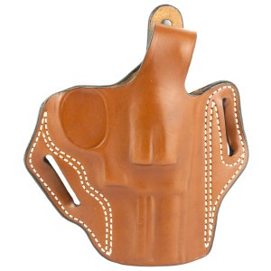DeSantis 001TA43Z0 Thumb Break Scabbard Holster, Tan Leather, Right Hand