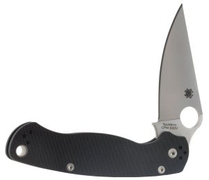 Spyderco C81GP2 Paramilitary 2 Knife, S30V Blade, G-10 Handle, Black