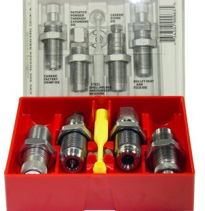 Lee Precision 90447 Deluxe 4-Die Set 380 ACP Carbide Pistol Dies