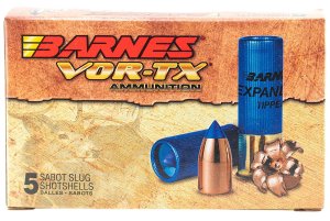 Barnes Bullets Vor-TX Expander 12 Gauge 3 In 438 Grain 5 Rounds 20737