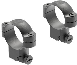 Leupold Ruger #1 77/22 30mm High Matte Black Scope Ring Set 51039