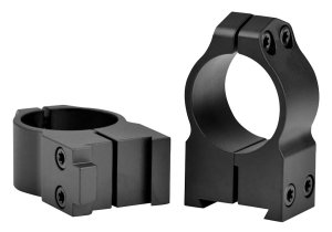 Warne 2BM CZ 550 Maxima Matte Black 1" High 0 MOA Scope Rings