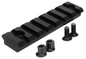 TacFire MAR102 3 In KeyMod/Picatinny Rail 7 Slots Black
