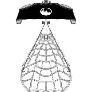 XOP Rubicon Hang-On Stand 681129091522, 9.9 lbs, 19"x27" Aluminum Platform
