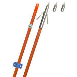 Fin-Finder Raider Pro Bowfishing Arrow Orange 5/16x32 Riptide Point