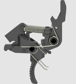 Hiperfire X2SM2 2-Stage Curved Trigger 3.5-4.5 lb Pull Black