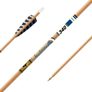 Gold Tip TRXT500F6 Traditional XT Arrows 500 5" Feathers 6 Pack