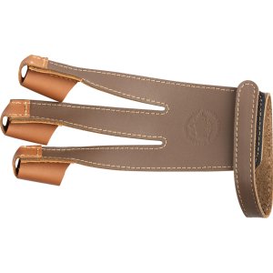 Bear Archery AT100FBGXL Master Glove Brown XL Full-Grain Leather