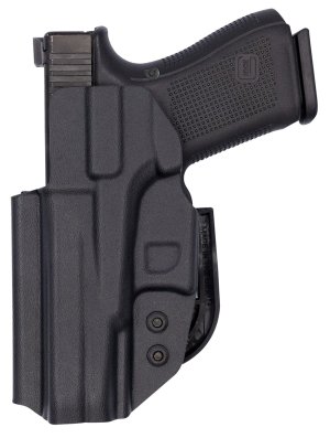C&G Holsters 0008-100 Covert IWB Black Kydex for Glock 19/23 Right Handed