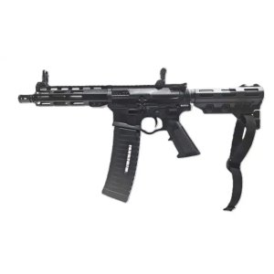 ATI ALPHA MAX 5.56 PISTOL 7.5 BARREL, 7 MLOK W/ FLIP UPS, NEW BRACE, 1-60RD MAG