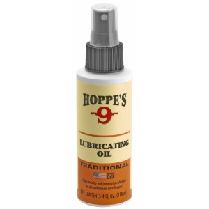 Hoppe's No. 9 Lubricating Oil Spray Pump Bottle 4 oz