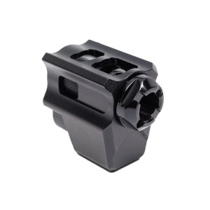 Tyrant Designs T-Comp Compensator for Gen 3 Glock 19 Pistols - BLK/BLK