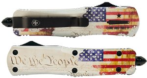 Templar SWTP131 We The People 3" OTF Dagger Black 440C SS Blade