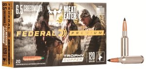 Federal Premium Trophy Copper 6.5 Creedmoor 120gr 20 Rounds P65CRDTC1