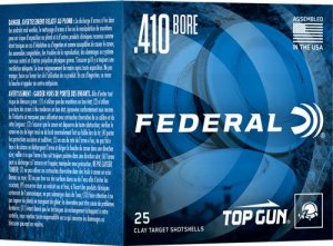 Federal Premium Top Gun 410GA 2.75" 1/2oz #9 Shot 25/Box
