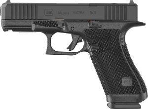Glock 45 Gen 6 Handgun 9mm Luger 10rd Magazines (3) 4.02 Barrel Black Austria