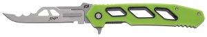 Schrade 1197646 Isolate Enrage 8 Scalpel 3" 420A Steel Green Handle