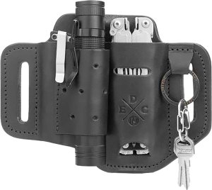 1791 Gunleather Steslfblka EDC Easy Slide OWB Holster Black