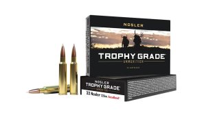 Nosler 60098 Trophy Grade Hunting 33 Nosler 225 gr AccuBond 20 Per Box