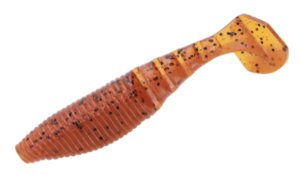 4" PADDLE TAIL ZAKO / FIRE CRAW                            