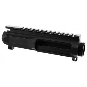 Tacfire UP02 AR-15 Slick Side Stripped Upper Receiver Black 7075 T6 Aluminum