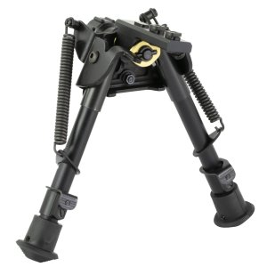 Harris Engineering S-BRM M-LOK Bipod 6 to 9 inch Black Steel Aluminum