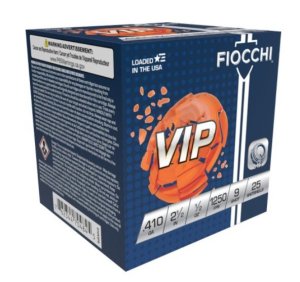 Fiocchi 410VIP9 Exacta Target 410 Gauge 2.5" 1/2oz 9 Shot 25/Box