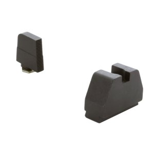 AmeriGlo GL-527 Optic Sight Set Black Serrated for Glock 43X/48 MOS