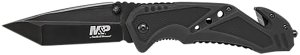 Smith & Wesson SWMP11BCP M&P Tanto 3.80 in Black G10 Folding Knife